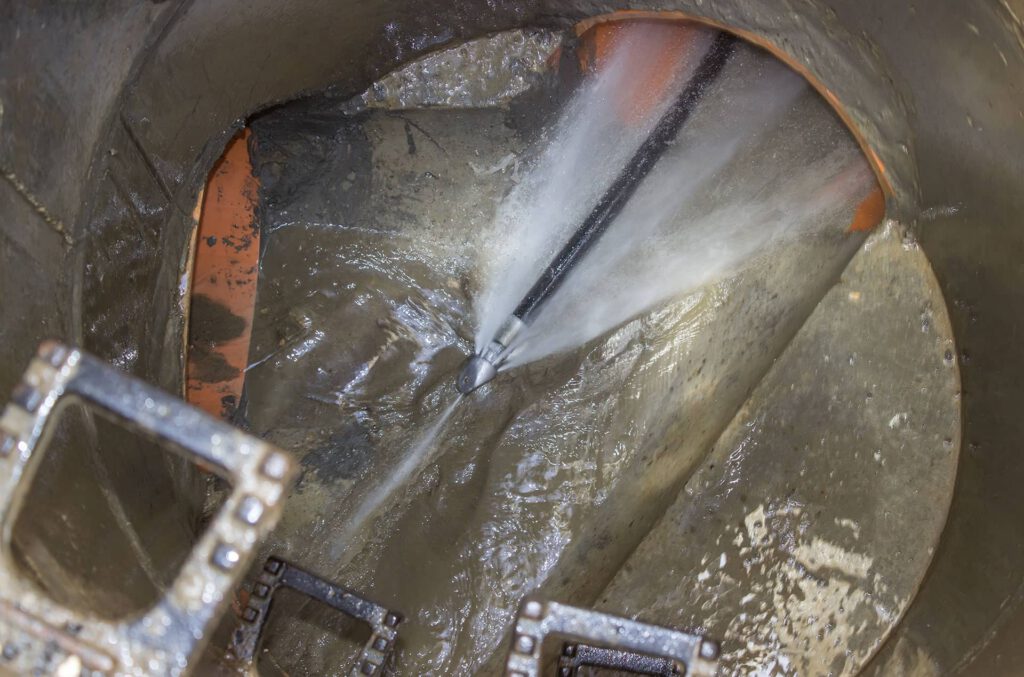 hydro jetting sewer cleaning